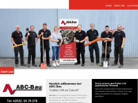 abcbau.com Webseite Vorschau