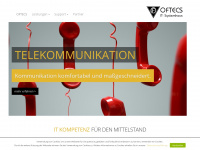 oftecs.de Webseite Vorschau