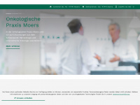 onkologie-moers.de Webseite Vorschau
