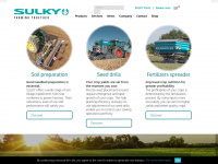 sulky-burel.com Webseite Vorschau