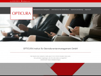 opticura.de Webseite Vorschau