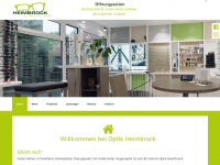 optik-heimbrock.de Webseite Vorschau