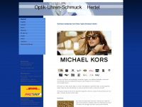 optik-hertel.de Webseite Vorschau