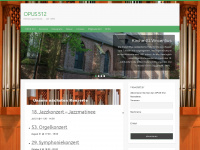 opus512.de Webseite Vorschau