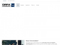 orfa.de Webseite Vorschau
