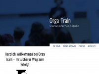 orga-train.de Webseite Vorschau