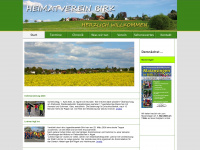 heimatverein-birk.de Webseite Vorschau