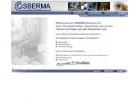 osberma.de Webseite Vorschau