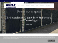 oskar-zaun.de Webseite Vorschau