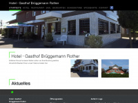 hotel-brueggemann-rother.de Webseite Vorschau