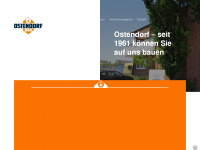 ostendorf-bau.de Webseite Vorschau