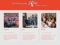 karnevalsecke-horst.de Webseite Vorschau