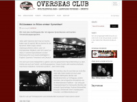 overseasclub.de Webseite Vorschau