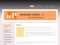 paartherapie-bielefeld.de Webseite Vorschau