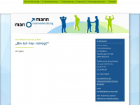 man-o-mann.de Webseite Vorschau