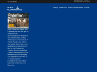 paletten-endryk.de Webseite Vorschau