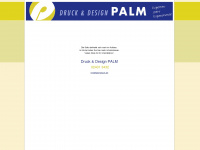 palmdruck.de Webseite Vorschau