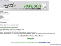 papesch-online.de Webseite Vorschau