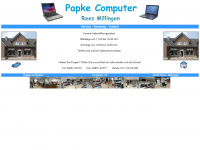 papke-computer.de Webseite Vorschau