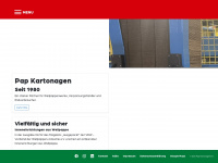 pap-kartonagen.de Webseite Vorschau