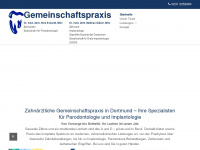 paropraxis-dortmund.de Webseite Vorschau