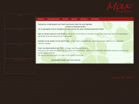 partyservice-max.de Webseite Vorschau