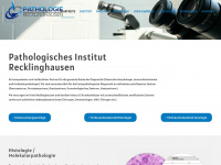 pathologie-re.de Webseite Vorschau
