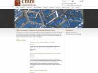 cmm.pt Webseite Vorschau