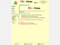 pbi-klose.de Webseite Vorschau
