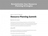 resourceplanningsummit.com Webseite Vorschau