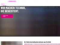 peplinski-elektrotechnik.de Webseite Vorschau