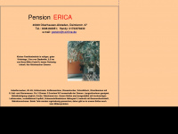 pension-erica-oberhausen.de Webseite Vorschau