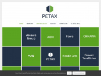 petax.de Webseite Vorschau