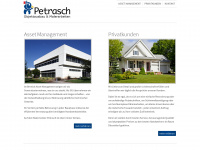 petrasch-malerbetrieb.de Webseite Vorschau