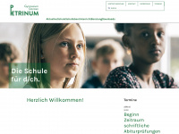 petrinum-dorsten.de Webseite Vorschau