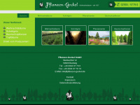 pflanzen-gockel.de Webseite Vorschau