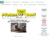pfotendorf.de Webseite Vorschau