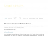 swister-turm.de Webseite Vorschau