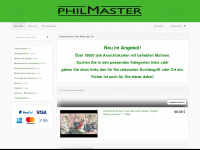 philmaster-shop.de Webseite Vorschau