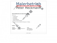 p-heckmann.de Webseite Vorschau