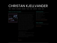 christiankjellvander.com Webseite Vorschau