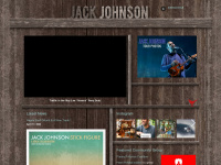 jackjohnsonmusic.com Webseite Vorschau