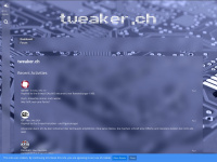 tweaker.ch Webseite Vorschau