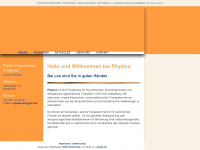 physico.de Webseite Vorschau