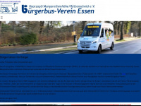 buergerbus-essen-hmr.de Webseite Vorschau