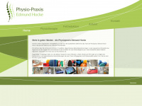physiopraxis-hocke.de Webseite Vorschau
