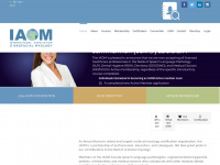 iaom.com Webseite Vorschau