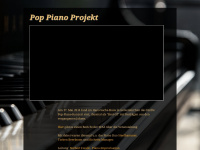pop-piano-projekt.de Webseite Vorschau