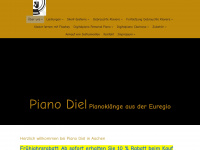 piano-diel.de Webseite Vorschau