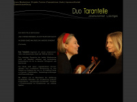 duo-tarantelle.de Webseite Vorschau